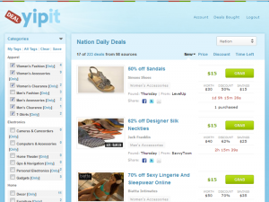 yipit - אתר קופונים ידידותי ונוח דומה לביי2 buy2 גרופון yipit - אתר קופונים ידידותי ונוח דומה לביי2 buy2 גרופון