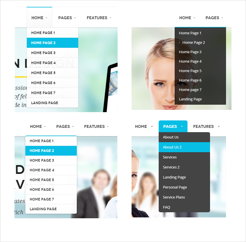 Customizable Menus
