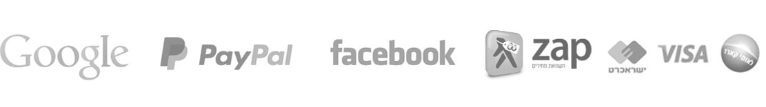 חנות וירטואלית קיווי שותפים עסקיים פייסבוק פייפאל זאפ כרטיסי אשראי