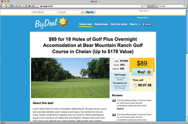 Townhog daily deals